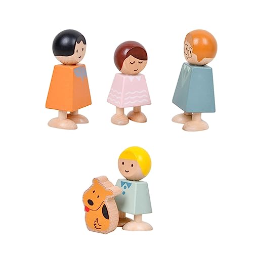 Abaodam Kognitives Holzspielzeug für Eltern-Junge Mädchen-Beziehung Bunter Charakterbausteine Interaktives Lernspielzeug zur Frühkindlichen Leicht und Kindgerecht Gestaltet Abaodam Kognitives Holzspielzeug für Eltern-Junge Mädchen-Beziehung Bunter Charakterbausteine Interaktives Lernspielzeug zur Frühkindlichen Leicht und Kindgerecht Gestaltet von Abaodam