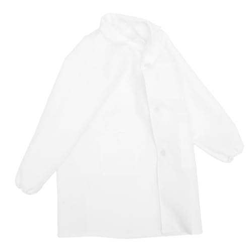 Abaodam Laborkittel Weißer Wissenschaftler Kostüm Langarm Cosplay Zubehör für Experimente Jungen Mädchen Geschenkidee Mittel Abaodam Laborkittel Weißer Wissenschaftler Kostüm Langarm Cosplay Zubehör für Experimente Jungen Mädchen Geschenkidee Mittel von Abaodam