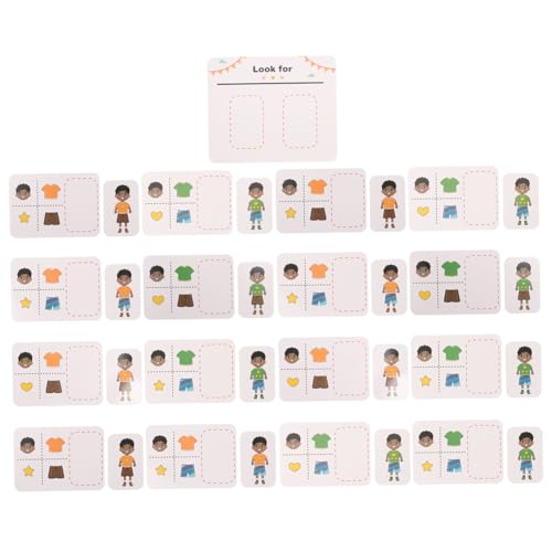 Abaodam Lernspielzeug Find A Cards Spiel Montessori Denkspiel Reverse Thinking Training Frühpädagogik für Vorschulkinder Jungen Mädchen Ab Jahre Abaodam Lernspielzeug Find A Cards Spiel Montessori Denkspiel Reverse Thinking Training Frühpädagogik für Vorschulkinder Jungen Mädchen Ab Jahre von Abaodam