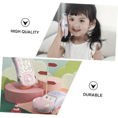 Abaodam Lernspielzeug Telefon mit Musik und Starlight projektion Pädagogisches Spieltelefon mit Weichem Licht Simulierter Telefon Klang für Mädchen und Jungen zur Frühkindlichen Abaodam Lernspielzeug Telefon mit Musik und Starlight projektion Pädagogisches Spieltelefon mit Weichem Licht Simulierter Telefon Klang für Mädchen und Jungen zur Frühkindlichen von Abaodam