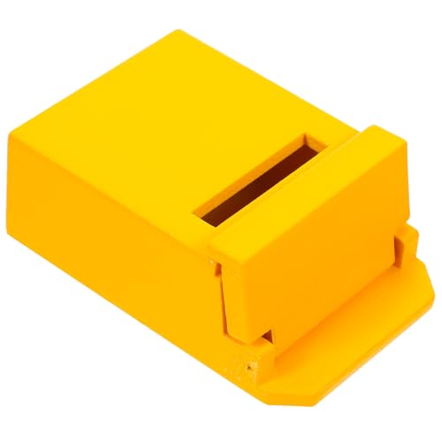 Abaodam Letterbox-Modell Kleiner Briefkasten Miniatur Briefkasten Zur Wandmontage Spielzeugfigur Kleine Figur Puppenhaus-briefkasten Mini-Sachen Figuren Für Yellow Hölzern von Abaodam