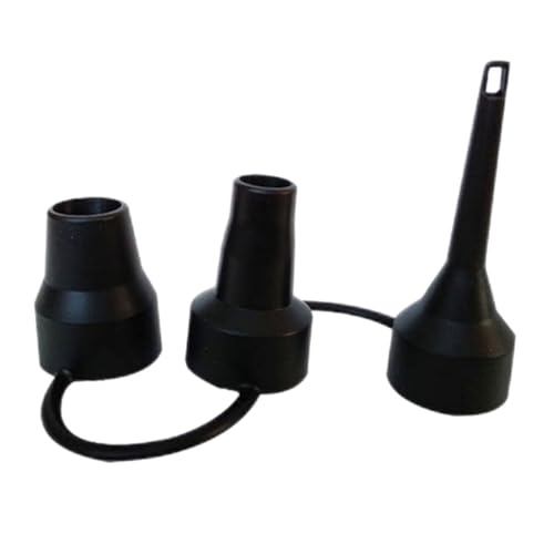 Abaodam Luftbettdüse Luftpumpenspitzen Für Schlauchboote Luftpumpendüsenadapter Adapter Für Aufblasbare Pumpen Luftpumpen-inflatordüse Luftbettpumpendüsen Pumpe Luftdüse Plastik Black von Abaodam