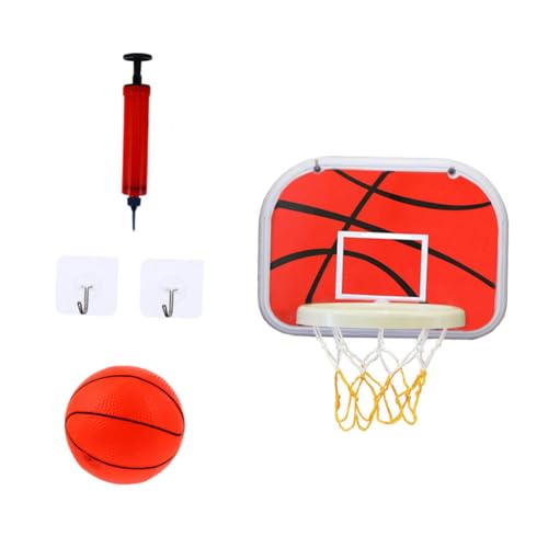 Abaodam Indoor-Basketball-Spielzeug für Jungen und Mädchen Basketballkorb-spielset An Der Montiertes Basketball-Backboard-Spielzeug von Abaodam