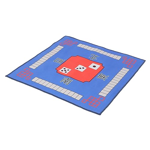 Abaodam Mahjong Tischmatte rutschfeste Mahjong Tischdecke Mahjong Spielmatte Mahjong Matte rutschfeste Mahjong Tischdecke Kartenspiel Tischdecke Matte Domino Spielmatte Polyester von Abaodam