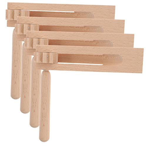 Abaodam Manuell Drehbarer Ratschen-geräuschmacher – Lernspielzeug Für Kinder Kastagnetten Aus Holz Sicher Für Kleinkinder Instrument Zum Frühen Lernen Abaodam Manuell Drehbarer Ratschen-geräuschmacher – Lernspielzeug Für Kinder Kastagnetten Aus Holz Sicher Für Kleinkinder Instrument Zum Frühen Lernen von Abaodam