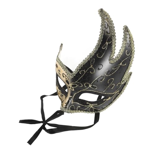 Abaodam Maske Im Venezianischen Stil Festival-accessoire Venezianische Maske Cosplay Dekorative Maske Bühnenmaske Maskenstütze Festival-männer-maske Halloween-maske Maskendekor Plastik von Abaodam