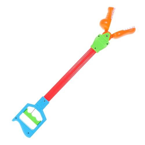 Abaodam Mechanischer Dinosaurier-tonabnehmerclip Picker- Lustige Spielsachen Dinosaurier-Clip- Mechanisches Lustige Roboter Greifen Orange Plastik von Abaodam