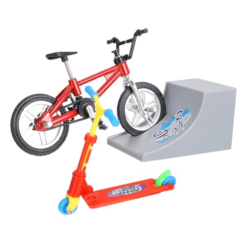 Abaodam Mini Finger Scooter und Skateboard Faltbarer Finger Roller und Bike aus Aluminiumlegierung Robustes Fingertrainingsspielzeug Tragbar für Stressabbau und Fingerspitzen Koordination Abaodam Mini Finger Scooter und Skateboard Faltbarer Finger Roller und Bike aus Aluminiumlegierung Robustes Fingertrainingsspielzeug Tragbar für Stressabbau und Fingerspitzen Koordination von Abaodam