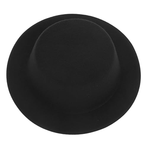Abaodam Mini Hut Puppenmode Schwarzer Baumwollstoff Kleine DIY Bastel Hut Niedliche Leichte Puppen Accessoire für Kostüm Fotografie Cosplay und Puppenbekleidung Abaodam Mini Hut Puppenmode Schwarzer Baumwollstoff Kleine DIY Bastel Hut Niedliche Leichte Puppen Accessoire für Kostüm Fotografie Cosplay und Puppenbekleidung von Abaodam