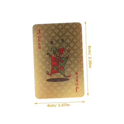 Abaodam Mini Pokerkarten Kleine Spielkarten aus Papier und Pet Kindgerechtes Kartenspiel Zubehör Geeignet als Lernspielzeug und Deko für Puppenhäuser Robust und Sicher Abaodam Mini Pokerkarten Kleine Spielkarten aus Papier und Pet Kindgerechtes Kartenspiel Zubehör Geeignet als Lernspielzeug und Deko für Puppenhäuser Robust und Sicher von Abaodam