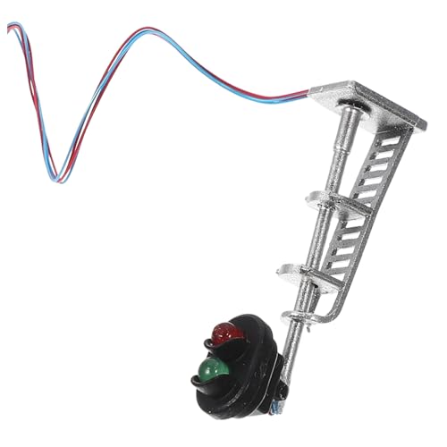 Abaodam Mini Sandtisch Modell Verkehrsampel aus Metall und Abs Stabiles DIY Signalornament für Miniatur Landschaften Kreative Gartendeko Platzsparend und Leicht Tragbar Abaodam Mini Sandtisch Modell Verkehrsampel aus Metall und Abs Stabiles DIY Signalornament für Miniatur Landschaften Kreative Gartendeko Platzsparend und Leicht Tragbar von Abaodam