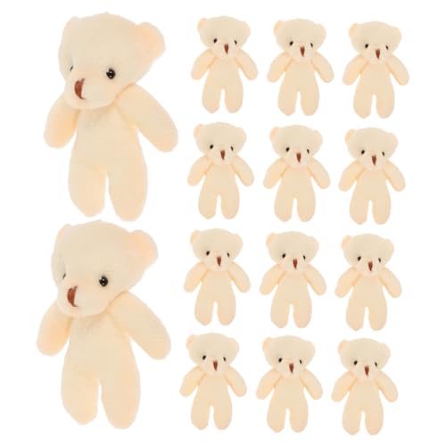 Abaodam Mini Teddybär üschtiere Zum Aufhängen üße Cartoon Bären Deko Für Kinderpartys Gastgeschenke Schlüsselanhänger Kleine Stoffbären Für Jungen Und ädchen von Abaodam