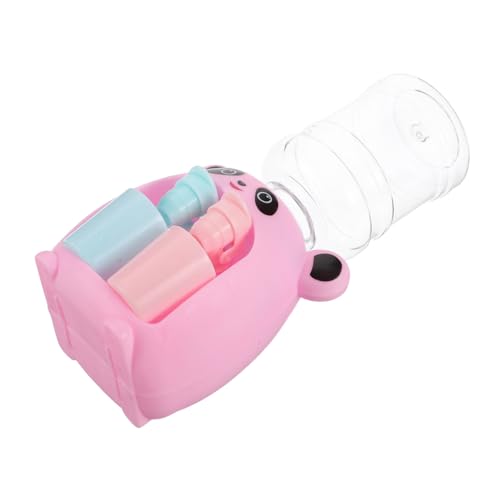 Abaodam Mini-Wasserspender interaktives Pandabär Mini Trinkmaschine Rollenspiel Mini-Wasserspielzeug für Plastik Rosa von Abaodam