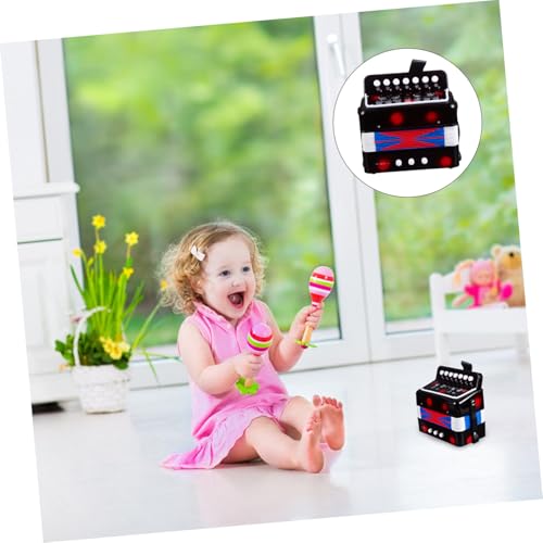 Abaodam Mini Ziehharmonika für Leichtes Langlebiges Musikinstrument Pädagogisches Anfänger Keyboard Fördert Kognitive Fähigkeiten und Hand Auge koordination für Schüler und Abaodam Mini Ziehharmonika für Leichtes Langlebiges Musikinstrument Pädagogisches Anfänger Keyboard Fördert Kognitive Fähigkeiten und Hand Auge koordination für Schüler und von Abaodam