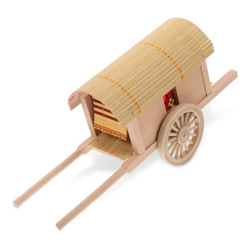 Abaodam Miniatur Antikes Kutschenspielzeug aus Holz und Abs Dekoratives Modell für Büro und Zuhause Realistisches Historisches Wagenornament Sicheres Kinderspielzeug und Schreibtischdeko Abaodam Miniatur Antikes Kutschenspielzeug aus Holz und Abs Dekoratives Modell für Büro und Zuhause Realistisches Historisches Wagenornament Sicheres Kinderspielzeug und Schreibtischdeko von Abaodam
