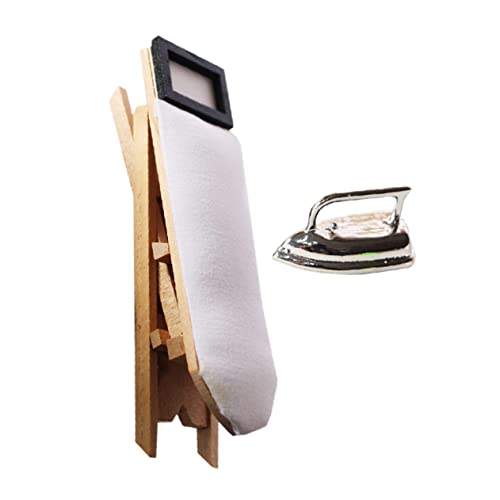 Abaodam Miniatur Bügeleisen Teiliges Silbernes Mini Bügelbrett und Bügeleisen Glatte Oberfläche Sichere Materialien Puppenhaus Dekoration Kreatives Mikro Szene Ornament und Fotorequisite Abaodam Miniatur Bügeleisen Teiliges Silbernes Mini Bügelbrett und Bügeleisen Glatte Oberfläche Sichere Materialien Puppenhaus Dekoration Kreatives Mikro Szene Ornament und Fotorequisite von Abaodam