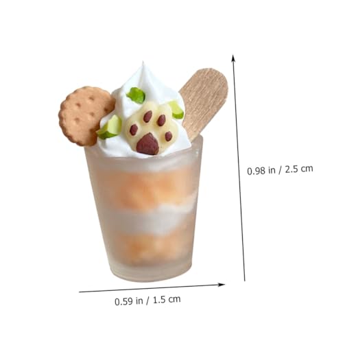 Abaodam Miniatur Eiscreme Modell Miniatur Deko Puppenhaus Zubehör Kleine Wohnaccessoires Lebensecht und Detailreich für Küchen Dekoration Sammler Geschenk Abaodam Miniatur Eiscreme Modell Miniatur Deko Puppenhaus Zubehör Kleine Wohnaccessoires Lebensecht und Detailreich für Küchen Dekoration Sammler Geschenk von Abaodam