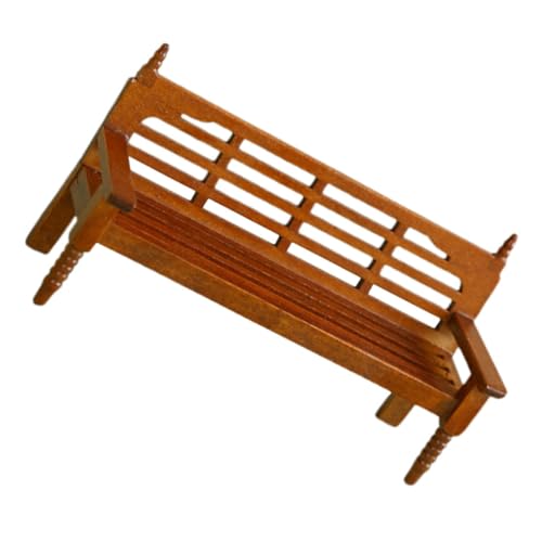 Abaodam Miniatur Gartenbank aus Wetterfestem Material Dekorative Miniaturmöbel für Puppenhaus Feengarten und Mikrolandschaft Kleine Mini Hausbank als Stilvolle Gartendekoration Langlebig Abaodam Miniatur Gartenbank aus Wetterfestem Material Dekorative Miniaturmöbel für Puppenhaus Feengarten und Mikrolandschaft Kleine Mini Hausbank als Stilvolle Gartendekoration Langlebig von Abaodam