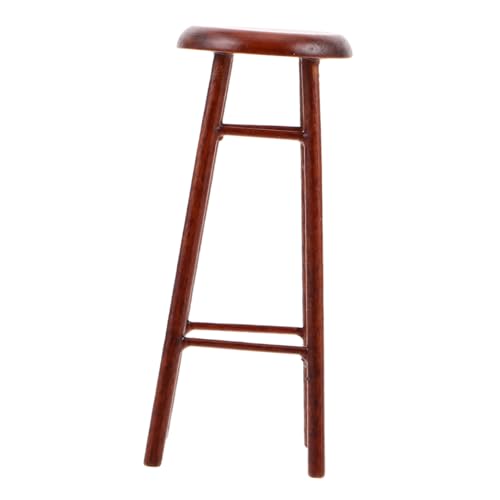 Abaodam Miniatur Holz Barhocker Robuster Kleiner Hocker aus Holz Vielseitiges Puppenhaus Küchenzubehör Dekorativer Akzentstuhl für DIY Dollhouse Szenen Nordischer Stil Langlebige Abaodam Miniatur Holz Barhocker Robuster Kleiner Hocker aus Holz Vielseitiges Puppenhaus Küchenzubehör Dekorativer Akzentstuhl für DIY Dollhouse Szenen Nordischer Stil Langlebige von Abaodam