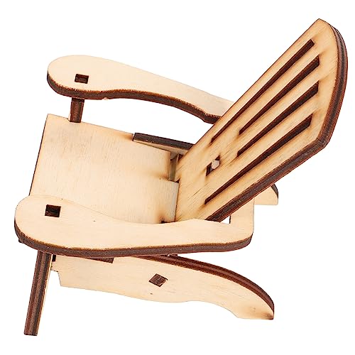 Abaodam Miniatur Holzstuhl Puppenhaus Zubehör Mini Holz Möbelmodell Miniatur Stuhl Dekoration für Puppenhaus Esszimmer Kleine Holzsitzgelegenheit mit Realistischem Design und Feiner Abaodam Miniatur Holzstuhl Puppenhaus Zubehör Mini Holz Möbelmodell Miniatur Stuhl Dekoration für Puppenhaus Esszimmer Kleine Holzsitzgelegenheit mit Realistischem Design und Feiner von Abaodam