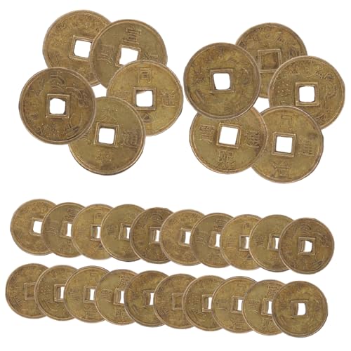 Abaodam Miniatur Kupfermünzen Deko Zubehör für Puppenhaus Realistische Metallmünzen als Miniatur Geld Dekoration und Sammlerstück Vielseitig für Basteln und Fotorequisiten Abaodam Miniatur Kupfermünzen Deko Zubehör für Puppenhaus Realistische Metallmünzen als Miniatur Geld Dekoration und Sammlerstück Vielseitig für Basteln und Fotorequisiten von Abaodam