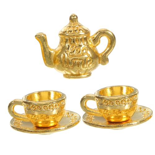 Abaodam Mini Metall Teekanne Mit Tasse Dekoration Retro Design Für Küche Schreibtisch Regal Zinklegierung Ornament Winzige Teekanne Abaodam Mini Metall Teekanne Mit Tasse Dekoration Retro Design Für Küche Schreibtisch Regal Zinklegierung Ornament Winzige Teekanne von Abaodam