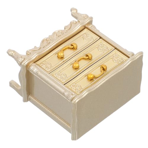 Abaodam Miniatur Retro Möbel Mini Nachttisch Kleiner Schrank Puppenhaus Aufbewahrung Vintage Holz Modell Schlafzimmer Dekor Sammlerstück Abaodam Miniatur Retro Möbel Mini Nachttisch Kleiner Schrank Puppenhaus Aufbewahrung Vintage Holz Modell Schlafzimmer Dekor Sammlerstück von Abaodam