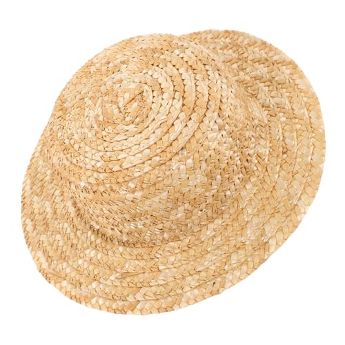 Abaodam Miniatur Strohhut für Puppen Handgefertigt Rundes Design Innendurchmesser Gewebtes Weizenstroh DIY Zubehör für Puppenhaus Dekoration und Mikro Landschaft Langlebig und Dekorativ Abaodam Miniatur Strohhut für Puppen Handgefertigt Rundes Design Innendurchmesser Gewebtes Weizenstroh DIY Zubehör für Puppenhaus Dekoration und Mikro Landschaft Langlebig und Dekorativ von Abaodam