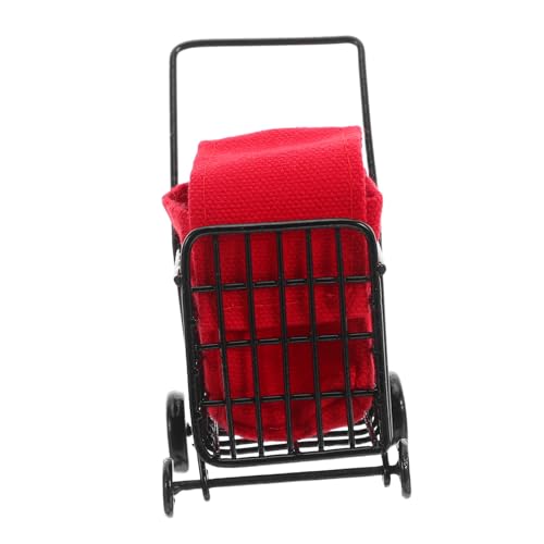 Abaodam Miniatur Supermarkt Aus Metall Zum Vortäuschen – Miniatur Mit Winzigen Rädern Für Handwagen Zubehör Schwarz Zum Einkaufen Küchendekor Kleiner Einkaufskorb Kinderzubehör Abaodam Miniatur Supermarkt Aus Metall Zum Vortäuschen – Miniatur Mit Winzigen Rädern Für Handwagen Zubehör Schwarz Zum Einkaufen Küchendekor Kleiner Einkaufskorb Kinderzubehör von Abaodam