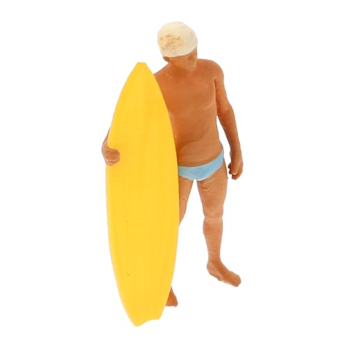 Abaodam Miniatur Surfmodell Strandspielzeug Strand Surfer Spielzeug Surfer Figur Für Puppenhaus Sandtablett Surfer Figur Miniatur Surfer Für Erwachsene Surfer Spielzeug von Abaodam