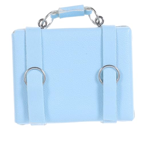 Abaodam Miniatur Tragekoffer Mini Koffer Spielkoffer Für Kleiner Koffer Mini Lederkoffer Leder Minikoffer Himmelblau Abaodam Miniatur Tragekoffer Mini Koffer Spielkoffer Für Kleiner Koffer Mini Lederkoffer Leder Minikoffer Himmelblau von Abaodam
