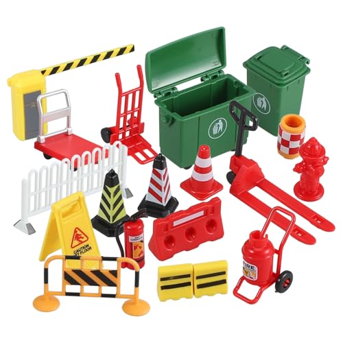 Abaodam Miniatur Verkehrszeichen Spielset Teiliges mit Mini Straßensperren und Warnschildern für Lernspielzeug und Sandtisch Dekoration Detailliert Langlebig für Unterricht und Partys Abaodam Miniatur Verkehrszeichen Spielset Teiliges mit Mini Straßensperren und Warnschildern für Lernspielzeug und Sandtisch Dekoration Detailliert Langlebig für Unterricht und Partys von Abaodam