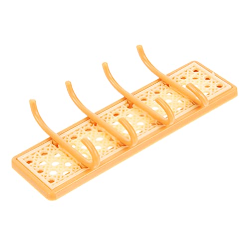 Abaodam Miniatur Wandhaken Modell aus Naturfarbenem Kunststoff Dekorativer Miniatur Kleiderständer für Puppenhaus Detailreiches Mini Wandgarderoben Zubehör Geeignet für Schlafzimmer und Abaodam Miniatur Wandhaken Modell aus Naturfarbenem Kunststoff Dekorativer Miniatur Kleiderständer für Puppenhaus Detailreiches Mini Wandgarderoben Zubehör Geeignet für Schlafzimmer und von Abaodam