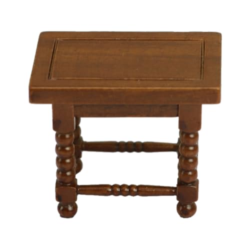 Abaodam Miniatur teetisch Modell aus Birkenholz Kleines Detailreiches Möbelstück für Puppenhaus Dekoration Langlebiges Glattes Design Geeignet für Miniaturhäuser und Wohnraum Ornament Abaodam Miniatur teetisch Modell aus Birkenholz Kleines Detailreiches Möbelstück für Puppenhaus Dekoration Langlebiges Glattes Design Geeignet für Miniaturhäuser und Wohnraum Ornament von Abaodam