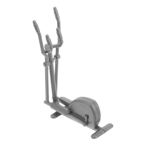 Abaodam Modell Eines Fitnessgeräts Schreibtischzubehör Puppenhaus-sportdekoration Sportgeräte Für Die Mikrolandschaft Puppenhaussimulation Fitness Sandtisch DIY Modell Plastik Dark Grey von Abaodam