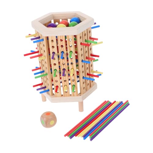 Abaodam Montessori Holz Brettspiel Bunte Stäbe Stapelspiel Feinmotorik Frühe Mathe Lernspielzeug für Kleinkinder Jungen Mädchen Spielerische Hand Auge Koordination Eltern Junge Mädchen Abaodam Montessori Holz Brettspiel Bunte Stäbe Stapelspiel Feinmotorik Frühe Mathe Lernspielzeug für Kleinkinder Jungen Mädchen Spielerische Hand Auge Koordination Eltern Junge Mädchen von Abaodam
