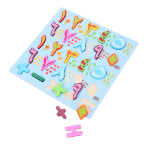 Abaodam Montessori Holzpuzzle Arabische Zahlen Großes Lernspielzeug für Kleinkinder Feinmotorik Form und Buchstabenerkennung Pädagogisches zum Lernen und Zuordnen Abaodam Montessori Holzpuzzle Arabische Zahlen Großes Lernspielzeug für Kleinkinder Feinmotorik Form und Buchstabenerkennung Pädagogisches zum Lernen und Zuordnen von Abaodam