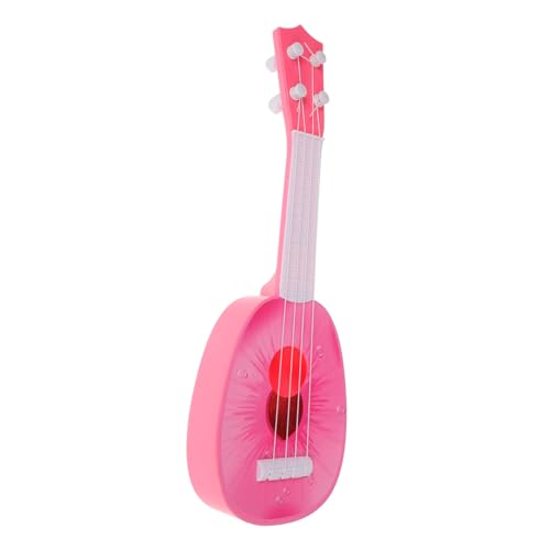 Abaodam Pädagogisches Musikspielzeug für Jungen und Mädchen Ukulele Gitarre Fruchtgitarre Sicheres Instrumentenspielzeug Aus Kunststoff von Abaodam