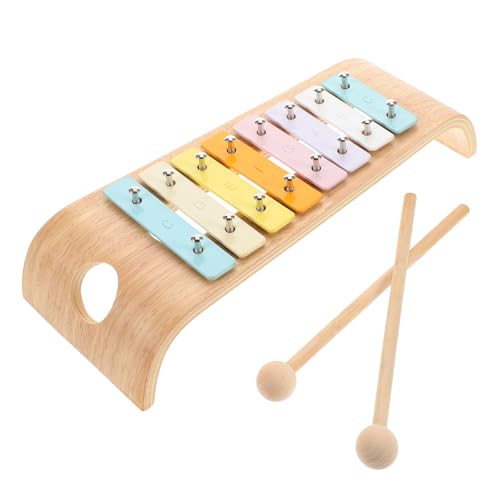 Abaodam Musikinstrumente Für Montessori Instrumente Kinder Früherziehungsspielzeug Handklopfmusikspielzeug Xylophonspielzeug Glockenspiele Musikspielzeug Aluminiumlegierung von Abaodam