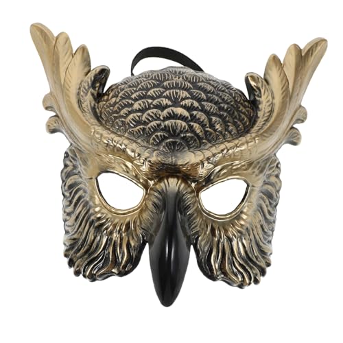 Abaodam Owl Masquerade Halloween Maske Universalgröße Verstellbar Leicht Für Erwachsene Karneval Cosplay Party Tierkostüm Zubehör Abaodam Owl Masquerade Halloween Maske Universalgröße Verstellbar Leicht Für Erwachsene Karneval Cosplay Party Tierkostüm Zubehör von Abaodam