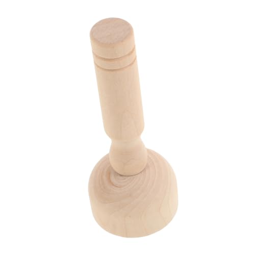 Abaodam Plastilin Form Modellierwerkzeuge mit Holzgriff Holzstichelgriff Tonmodellier-Musterset Tonstempel für Kinder Knetmuster-Stempel aus Holz Knetstempel mit Holzgriff Ton-Stempelset von Abaodam