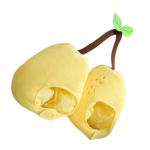 Abaodam Plüsch Birnen Kopfstück für Doppelkopf Kostümspiel Lustige Frucht Kopfbedeckung für Halloween Karneval Geburtstag Foto Requisiten Bühnenauftritte Abaodam Plüsch Birnen Kopfstück für Doppelkopf Kostümspiel Lustige Frucht Kopfbedeckung für Halloween Karneval Geburtstag Foto Requisiten Bühnenauftritte von Abaodam