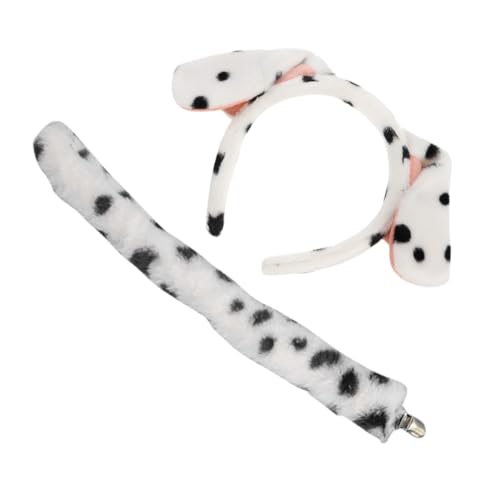 Abaodam Plüsch Welpen Haarreif mit Flecken und Passendem Weiches Kostüm accessoire für Bühne Cosplay Geburtstagsfeier und Tierverkleidung Bequem und Auffällig für Hunde Fans Abaodam Plüsch Welpen Haarreif mit Flecken und Passendem Weiches Kostüm accessoire für Bühne Cosplay Geburtstagsfeier und Tierverkleidung Bequem und Auffällig für Hunde Fans von Abaodam