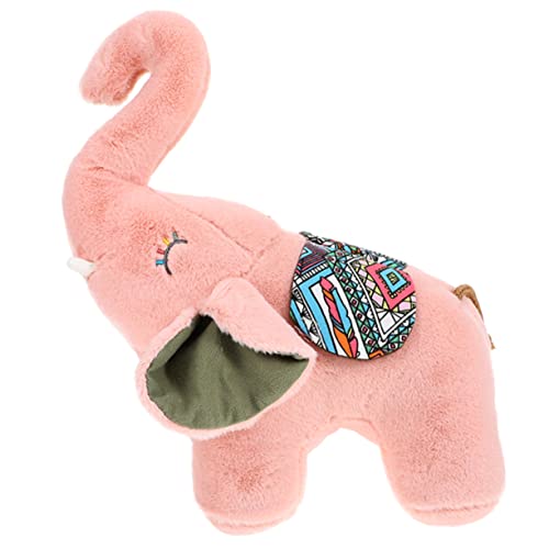 Abaodam Plüschpuppe für den einzug für Toys weihnac Elephant Jungs- für Babys Tiere Kuscheltier Elefantenbaby PP Baumwolle Rosa von Abaodam