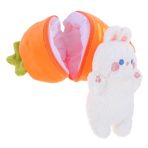 Abaodam Plüschtier Bunny kanninchen geldgeschenke Ostern Toy für Ostern Plüsch Stofftier Karottenhase Kuscheltiere Plüschspielzeug für Mädchen PP Baumwolle von Abaodam