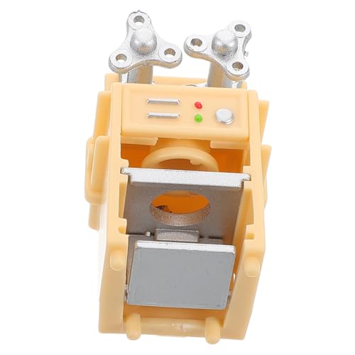 Abaodam Puppenhaus-Versiegelungsmaschine Puppenhaus Zubehör Puppenhaus Modell Plüsch Babydecke Mädchen Babydecke Puppenhaus-Miniaturgeräte Puppenhaus-Bastelbedarf Plastik Beige von Abaodam