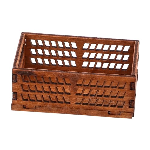 Abaodam Puppenhaus-aufbewahrungsbox Wäschekorb Miniaturen Aufbewahrungskorb Körbe Deckel Mädchen Rollenspiel Mini-hausdekoration Miniatur-Dinge Miniaturkiste Brown Hölzern Abaodam Puppenhaus-aufbewahrungsbox Wäschekorb Miniaturen Aufbewahrungskorb Körbe Deckel Mädchen Rollenspiel Mini-hausdekoration Miniatur-Dinge Miniaturkiste Brown Hölzern von Abaodam