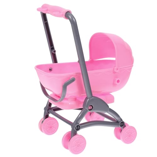 Abaodam Puppenspielset Kinderwagen Puppenwagen Für Kleinkinder 1-3 Spielzeug-Kinderwagen Für 3-jährige Mädchen Baby-Kinderwagen Für Puppen Kleinkinder von Abaodam