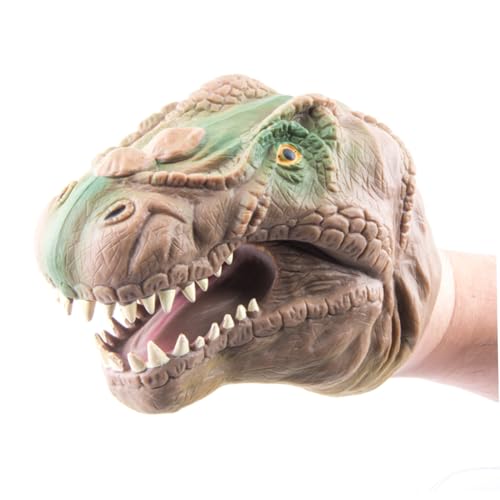 Abaodam Realistische Dinosaurier Handpuppe Tyrannosaurus Für Und Erwachsene Lustiges Cosplay Ideal Für Rollenspiele Und Kreative Aktivitäten 1 Stück von Abaodam