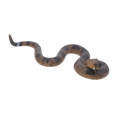 Abaodam Realistische Gummischlange mit Klappergeräusch Weiches TPR-Material Interaktives Halloween Kostümaccessoire für Tragbar Pädagogisches Naturerlebnis Party Dekoration Abaodam Realistische Gummischlange mit Klappergeräusch Weiches TPR-Material Interaktives Halloween Kostümaccessoire für Tragbar Pädagogisches Naturerlebnis Party Dekoration von Abaodam